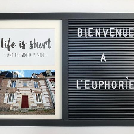 L Euphorie - Maison De Ville De Caractere 7 Minutes De La Mer - Le Treport - Mers Les Bains Eu (Seine-Maritime) Exteriör bild